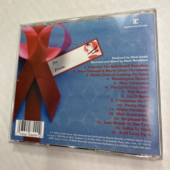 Chris Isaak Christmas Music Album CD With 16 Tracks Holiday Songs - Picture 2 of 3